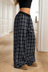Plaid Wide Leg Pants OutfitFlow